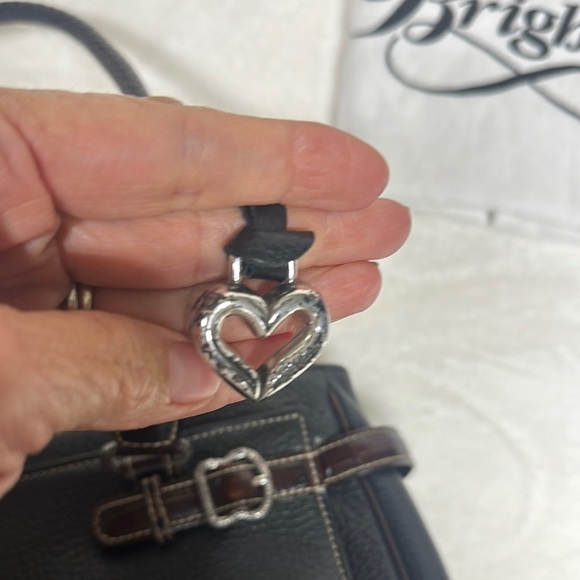 Vintage Brighton Black Shoulder Bag Classic Design with Dustbag - Picture 9 of 16